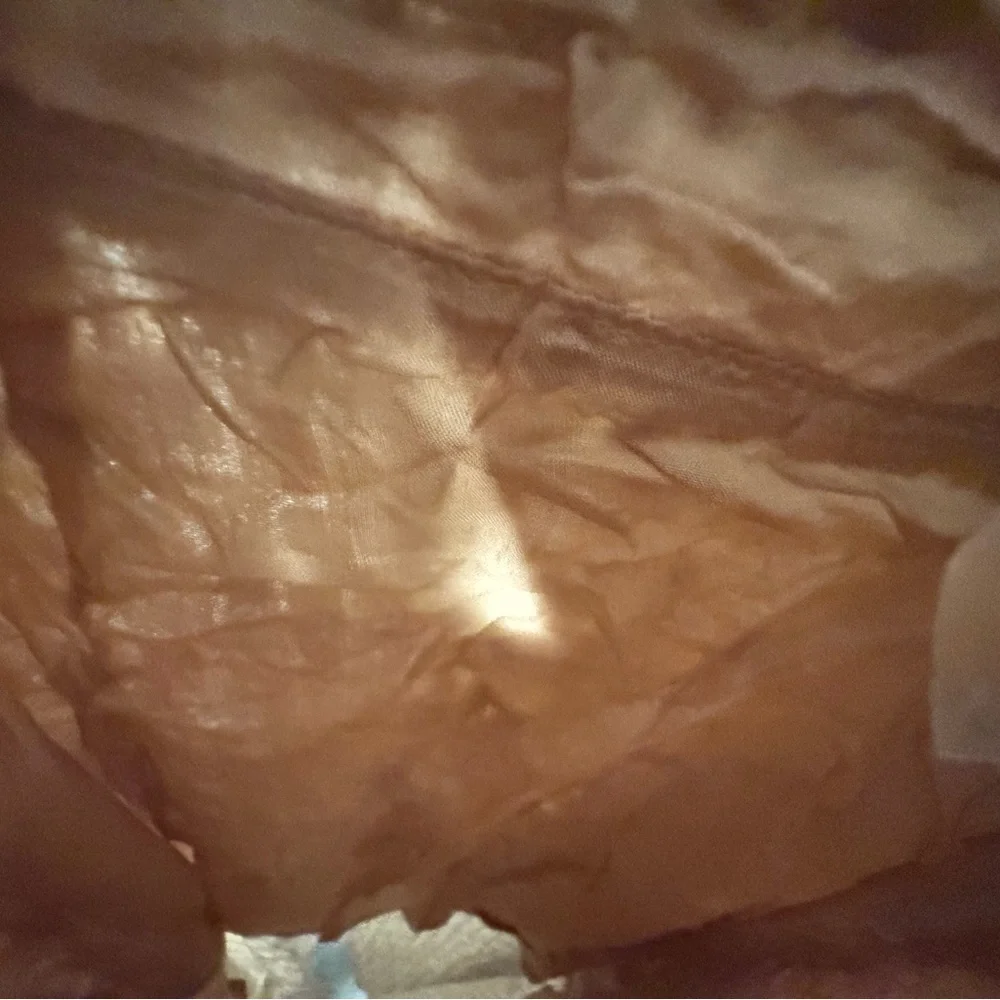 Free People Shimmering Silver Maxi Pencil Skirt with side slit - Picture 10 of 10